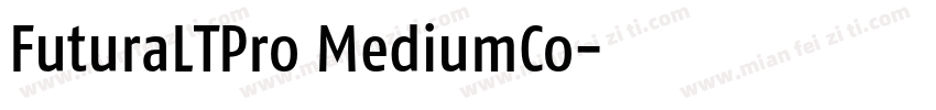 FuturaLTPro MediumCo字体转换
